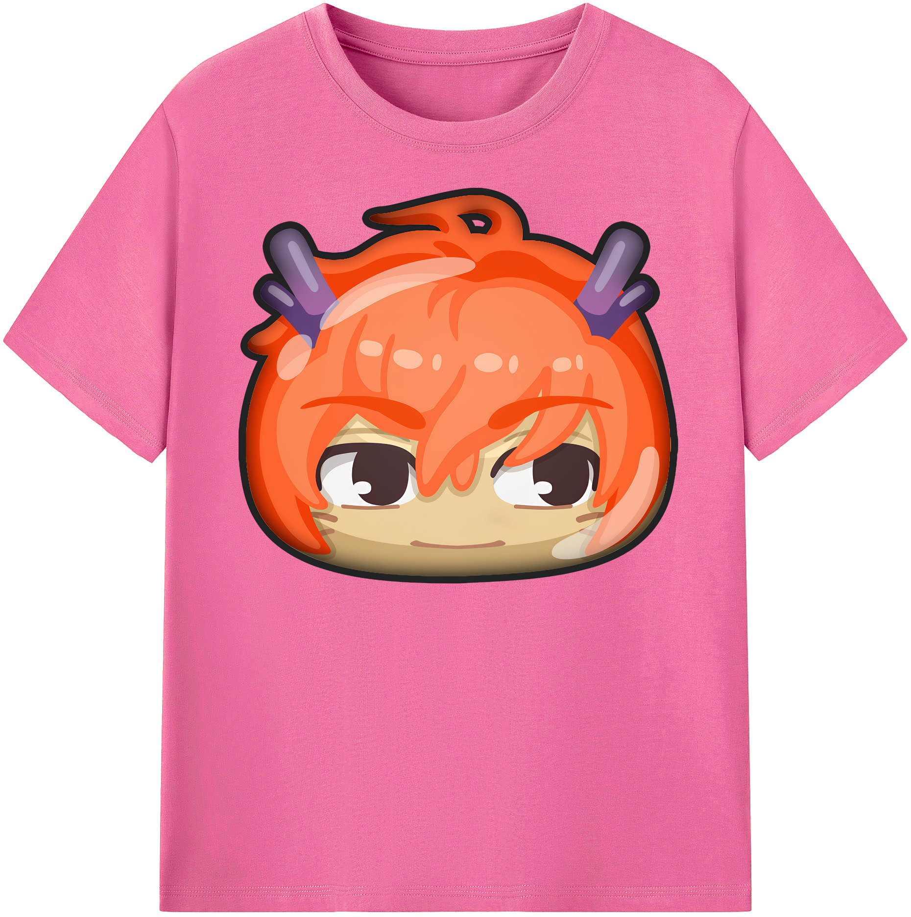 （画像用） 妖怪ウォッチ Yo-kai Watch レディースカジュアルプリントTシャツ（綿100％）